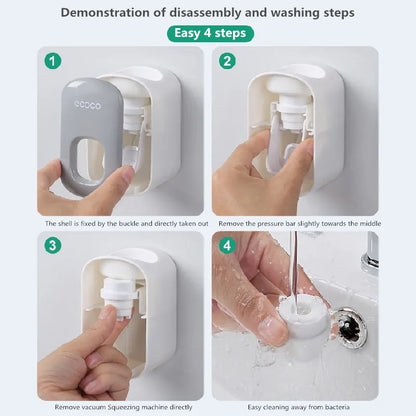 Toothpaste Wall Mount